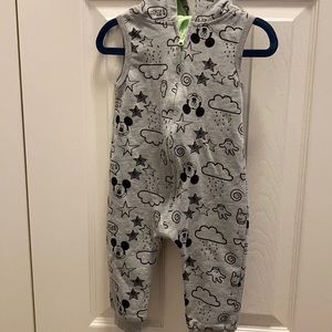 Disney Baby hooded romper, 18 mos